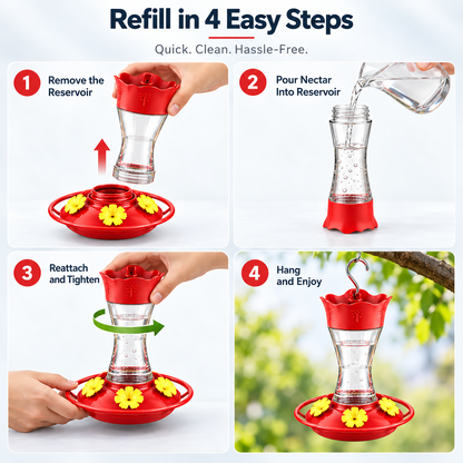 Primal Shaw Hummingbird Feeder