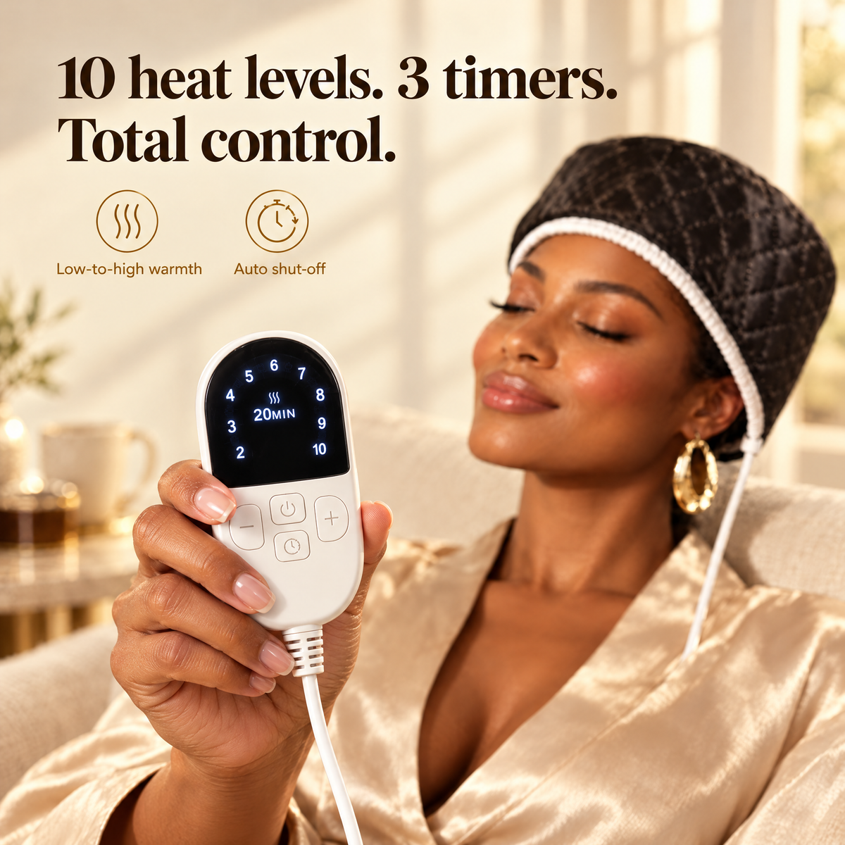 PrimalShaw Electric Heat Cap